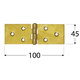 Závěs stavební ozdobný Z 100/45
