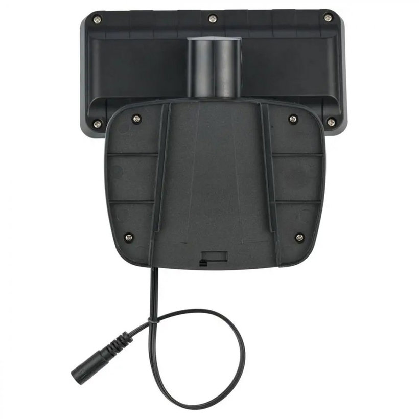 Solární LED reflektor s pohybovým PIR detektorem antracit