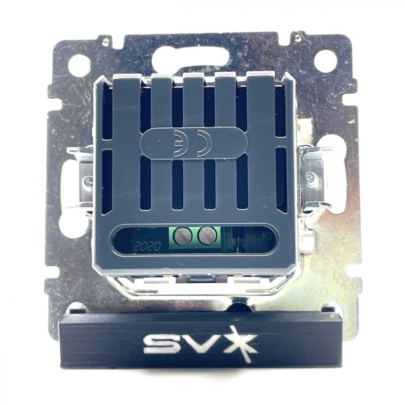 Valena otočný stmívač bílý