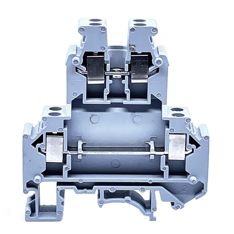 Dvojnásobná řadová svorka pro fázový (L) vodič 2,5mm²