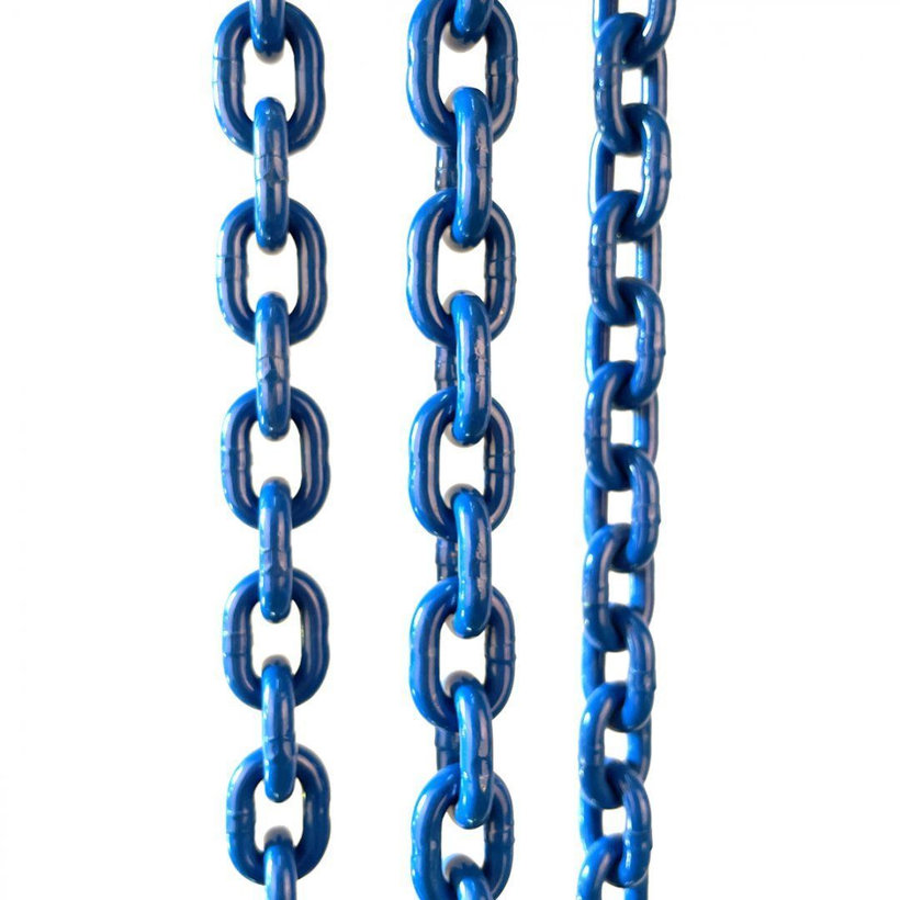 Řetězový závěs oko-3 háky tř 100 se zkracovačem (2 m, 5300/3750 kg, 8 mm)