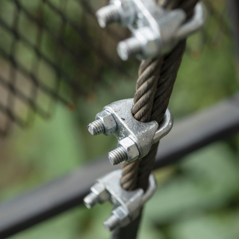 Lanová svorka DIN 741 pozinkovaná 40 mm