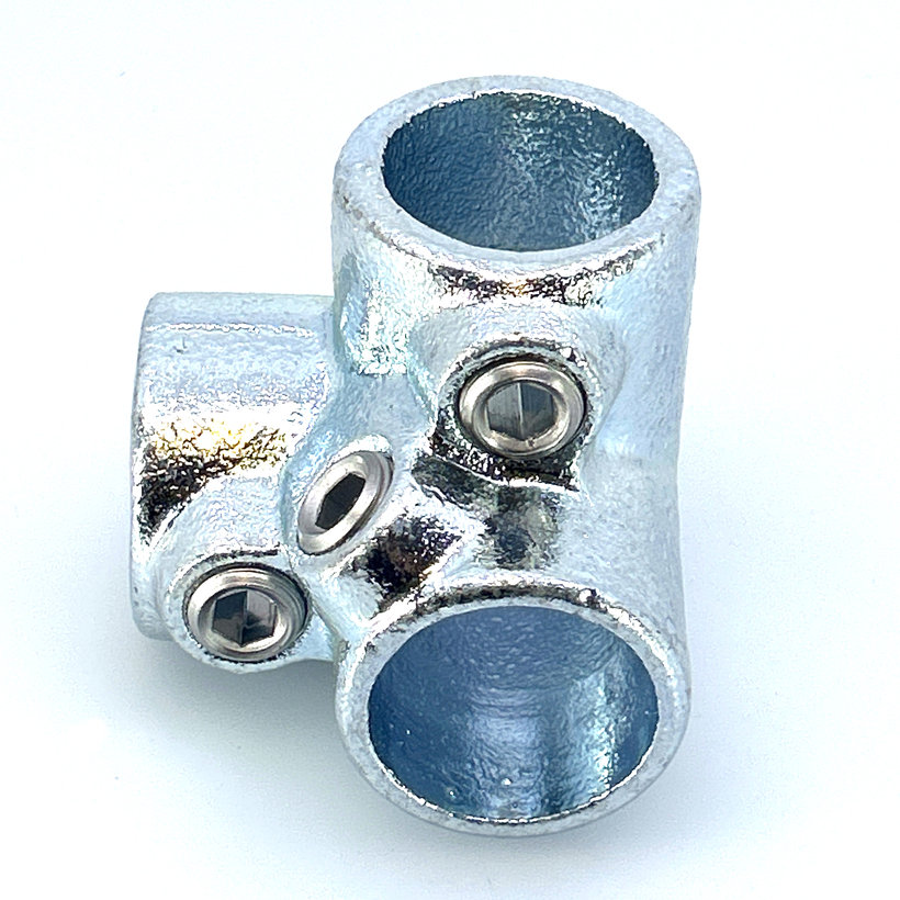 Spojovací článek tři větve 27 mm - pozinkovaný