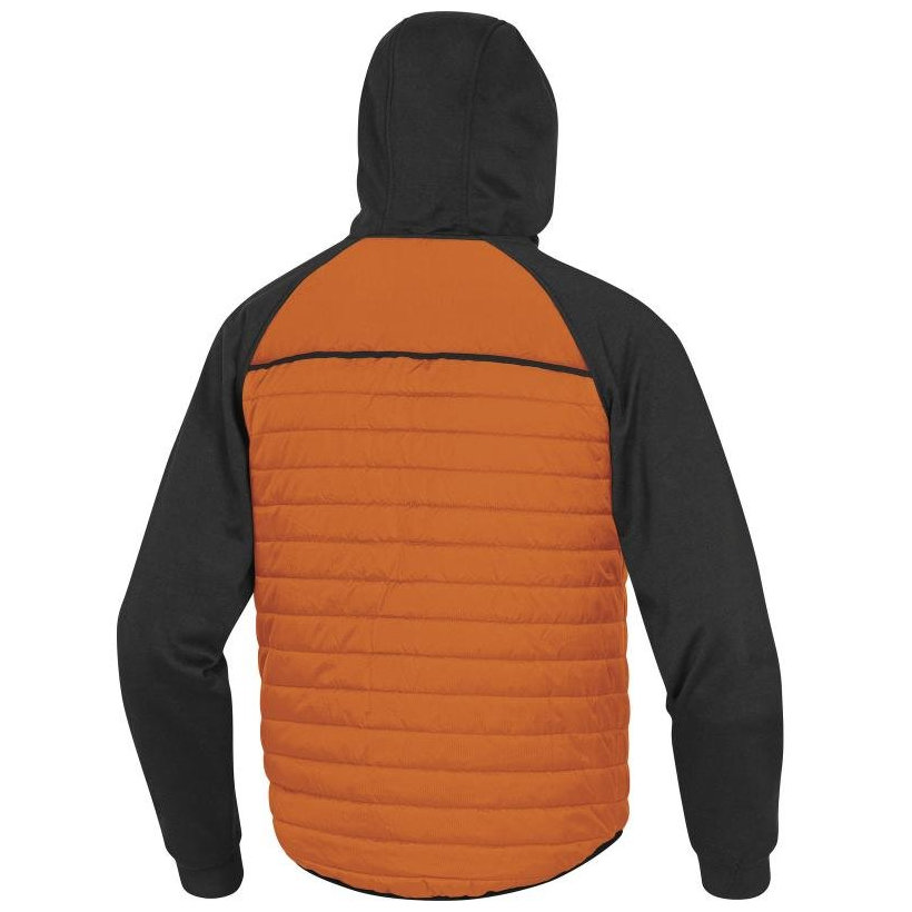 Bunda MOOVE šedo-oranžová L