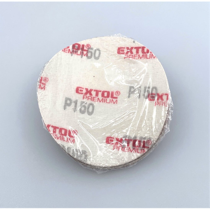 Brusný papír na suchý zip - kruh 115mm P150 10ks