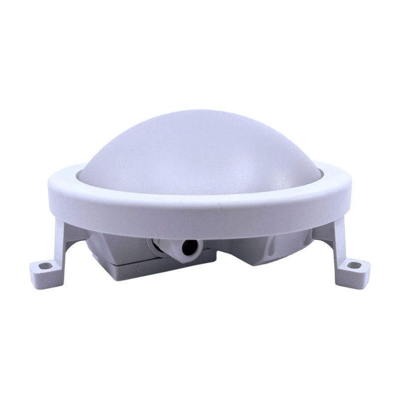 Plastové chráněné LED svítidlo - kruhové