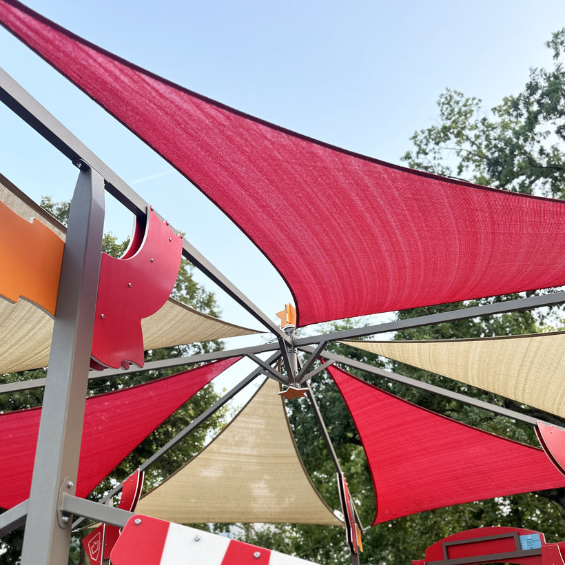 Stínící plachta antracit3,6x3,6x3,6 m