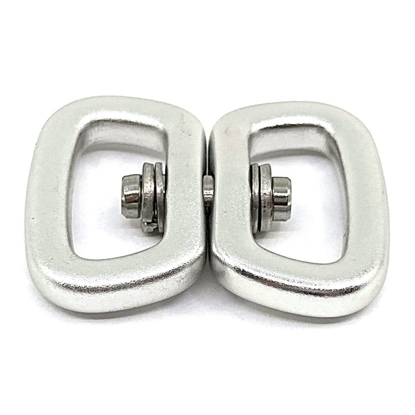 Otočná spojka stříbrná 51x20mm