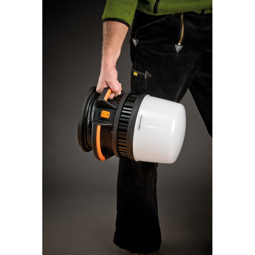 LED stavební reflektor ORUM 360° – 97 W, 12 600 lm, IP54