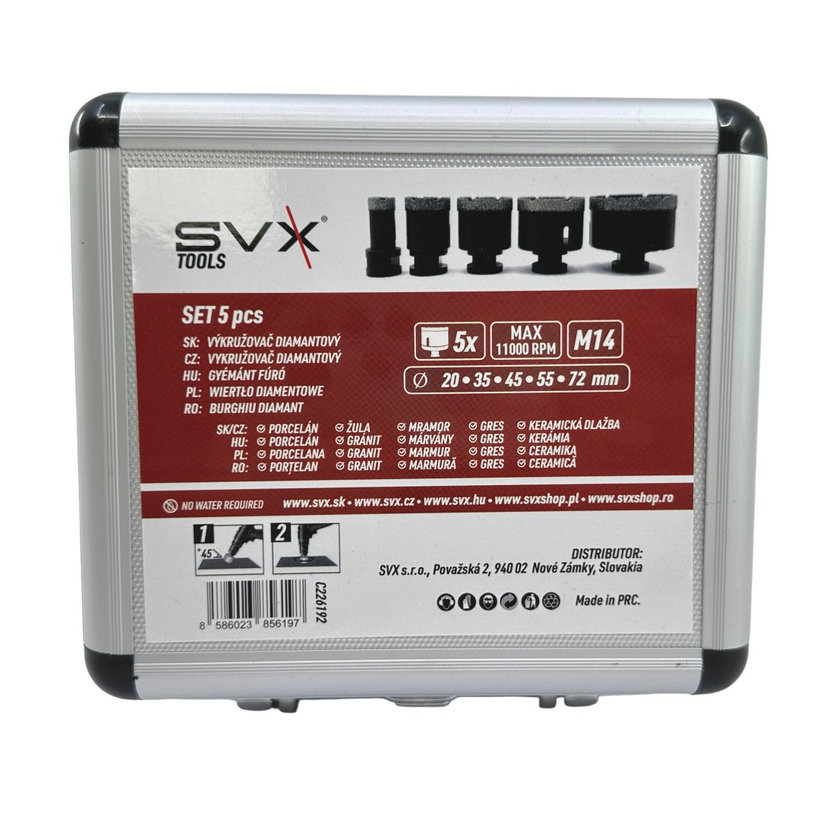 Vyřezávací sada - diamant (20-72mm)