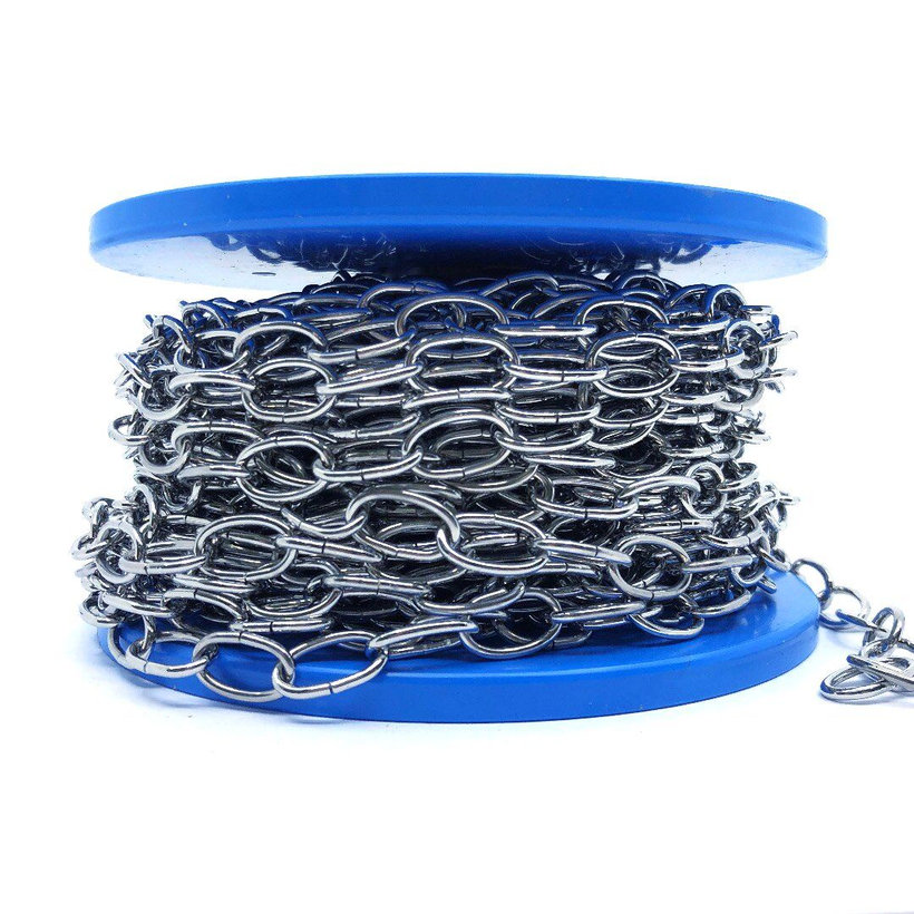 Řetěz ozdobný/poniklovaný 2mm