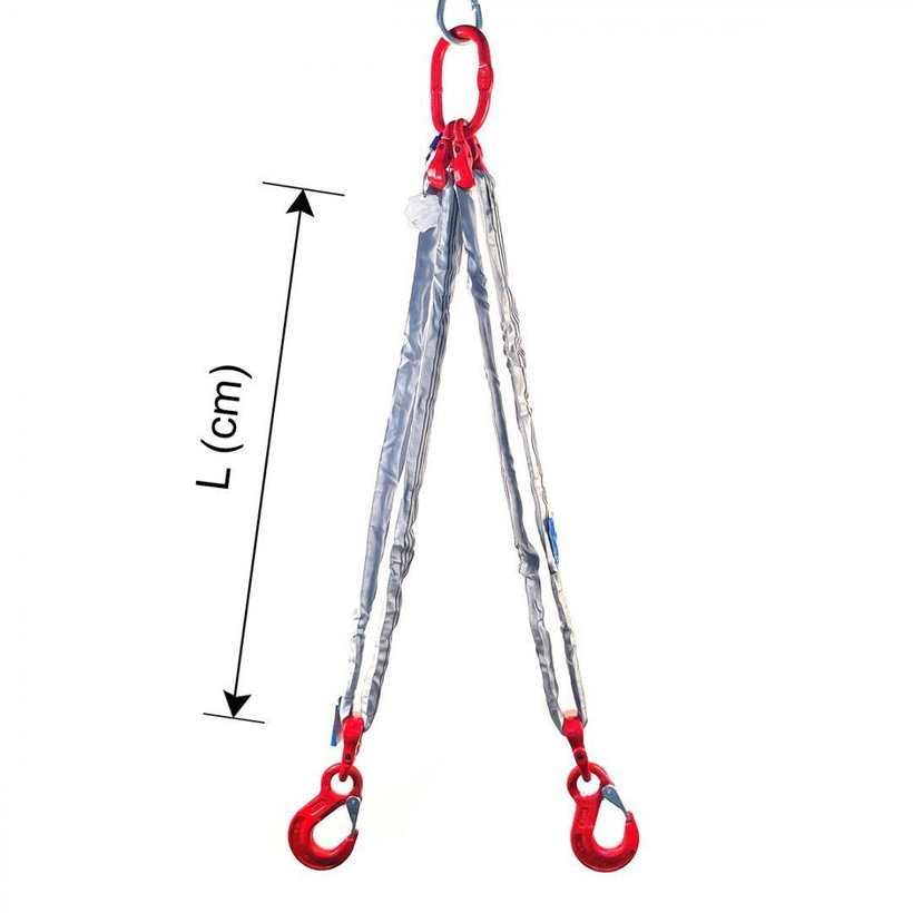Textilní závěs OKO-2 HÁK 5600/4000 kg, 2,5 m