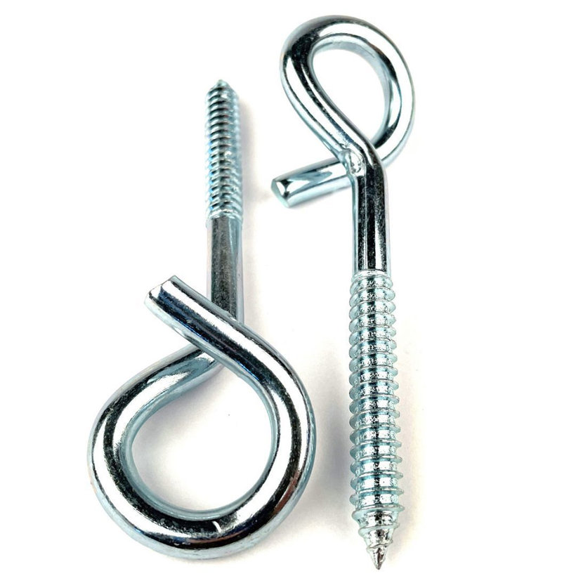 Hák houpačkový s vrutem Zn 10,6x160mm