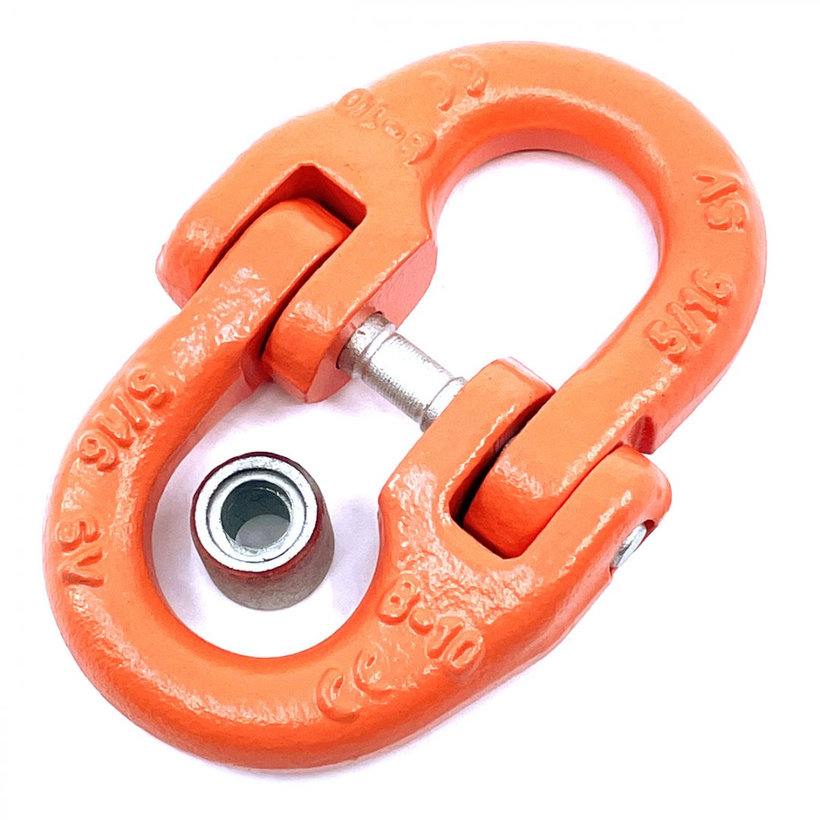 Spojovací článek tř 100 oranžový 6mm