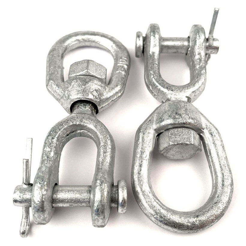 Oko otočné s vidlicí žárový zinek M10