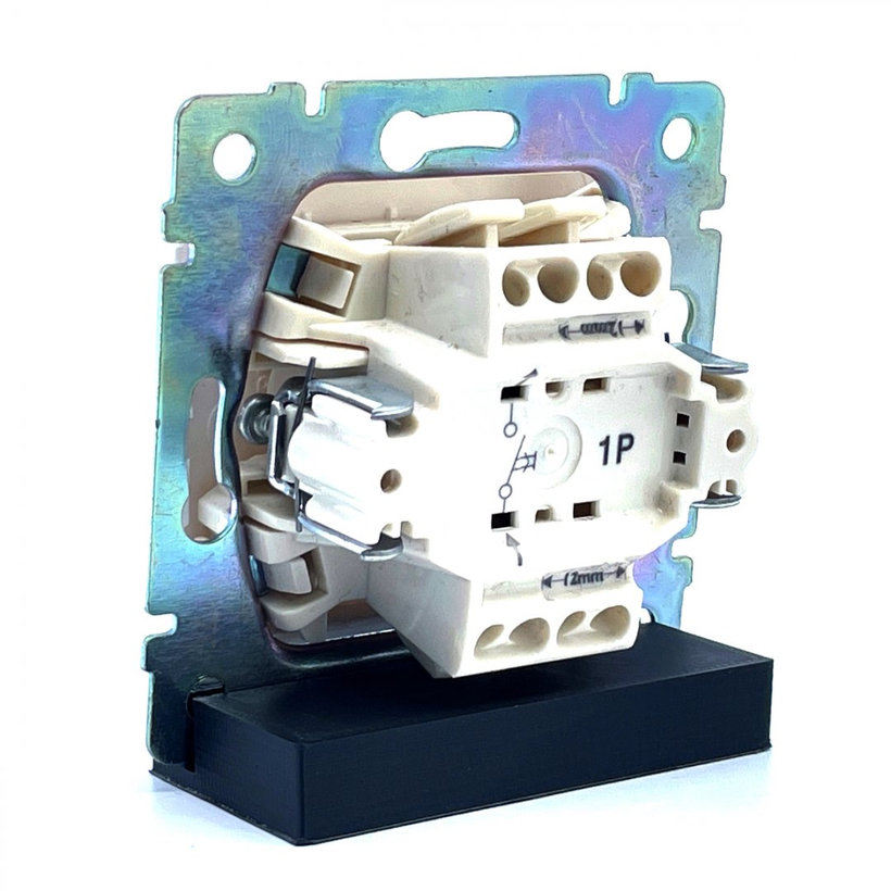 Valena tlačítko č.1/0 bílá