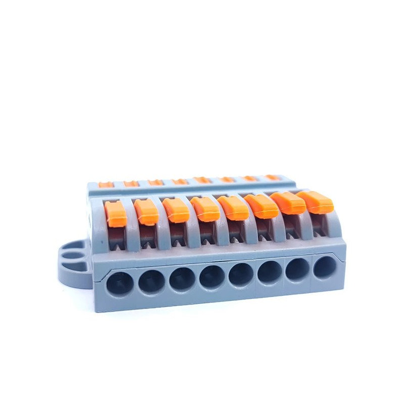 Spojovací svorka pružinová - 8 vodičů