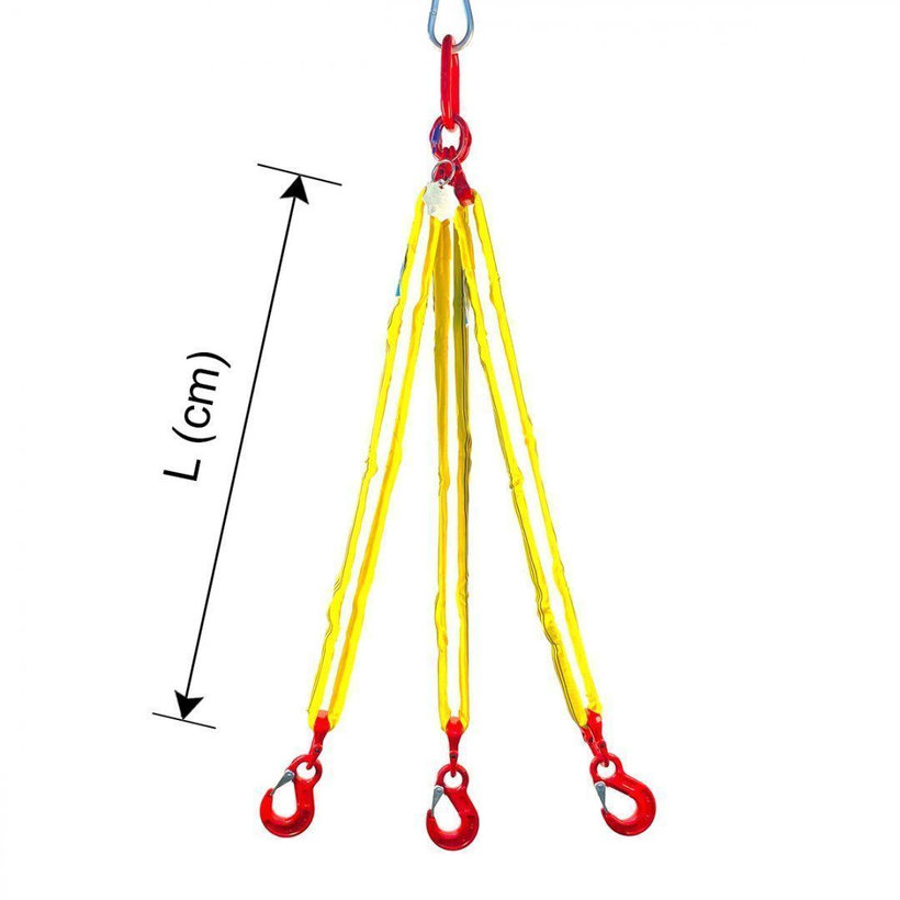 Textilní závěs OKO-3 HÁK 6300/4500 kg, 4 m