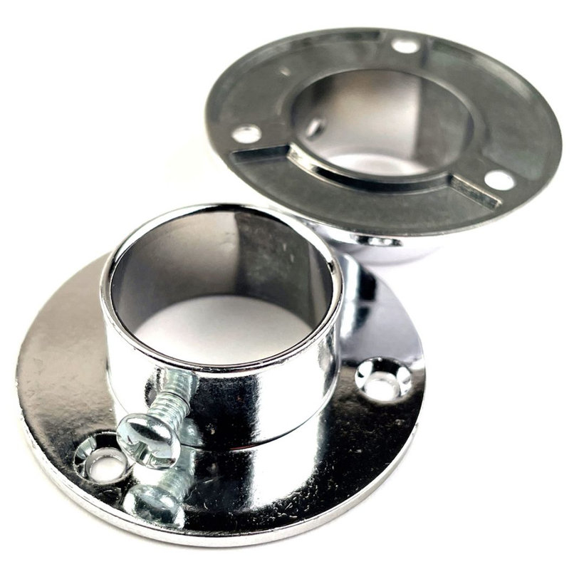 Držák šatníkové tyče 25x53mm