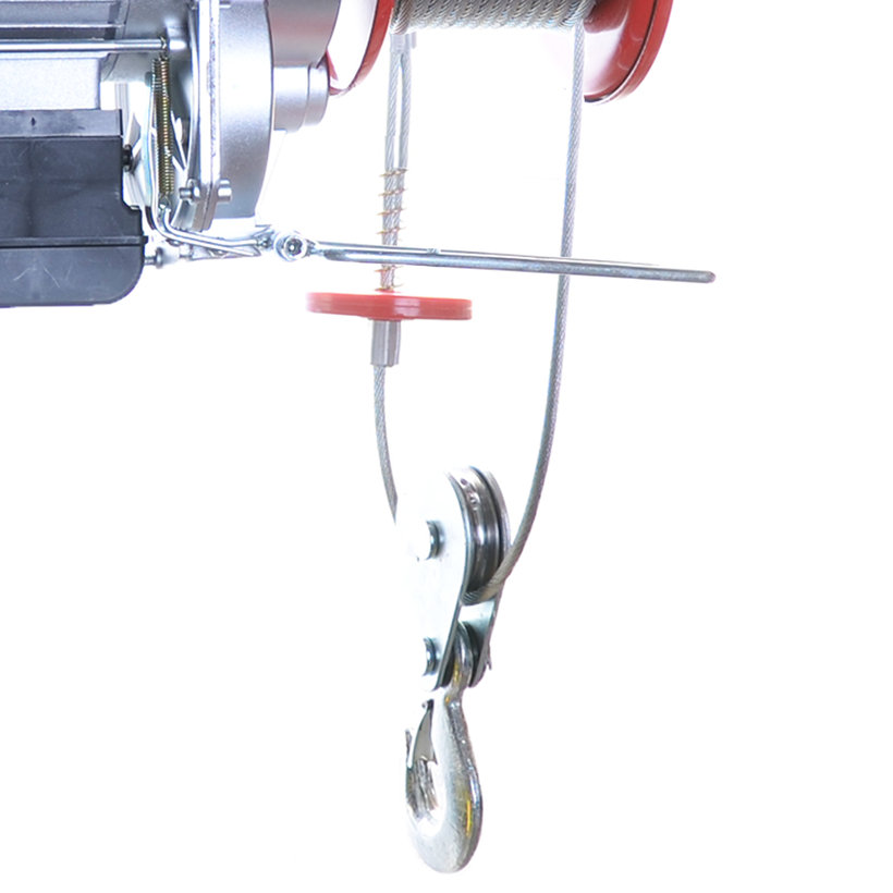 Mini elektrický kladkostroj 200kg 4mmx12m