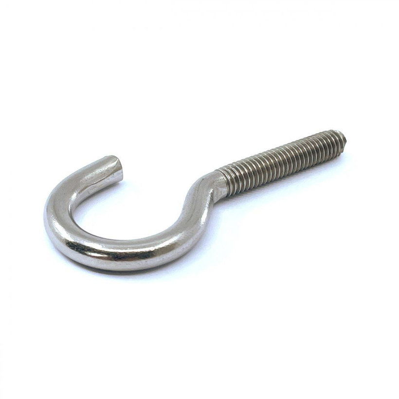 Nerezový hák se závitem M6