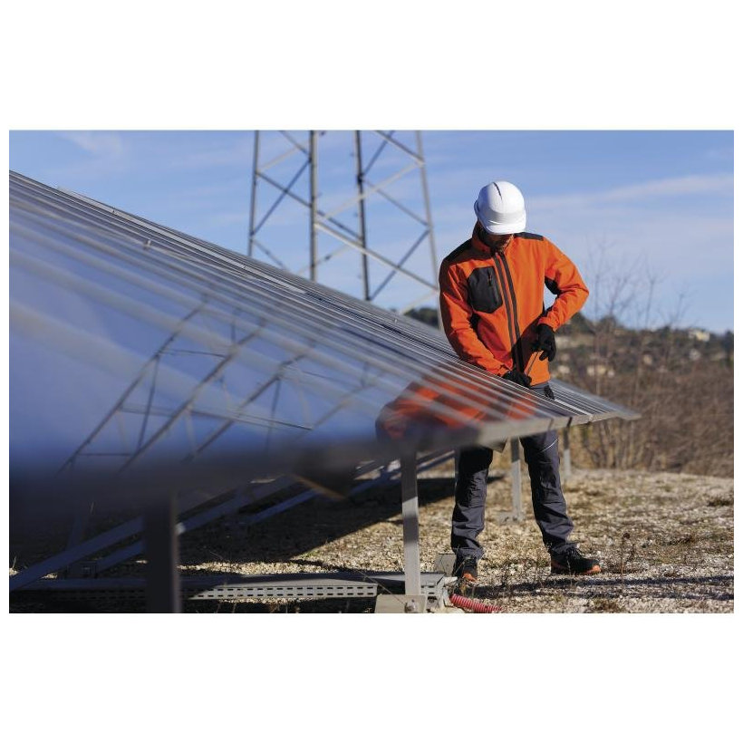 Pracovní bunda AREN oranžovo-šedá M