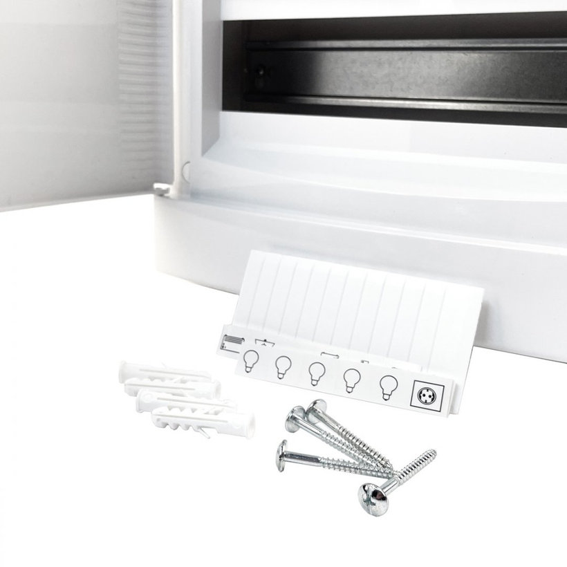 Rozvodnice nadomítková bílá  N12 - C/N2 287x236x112mm