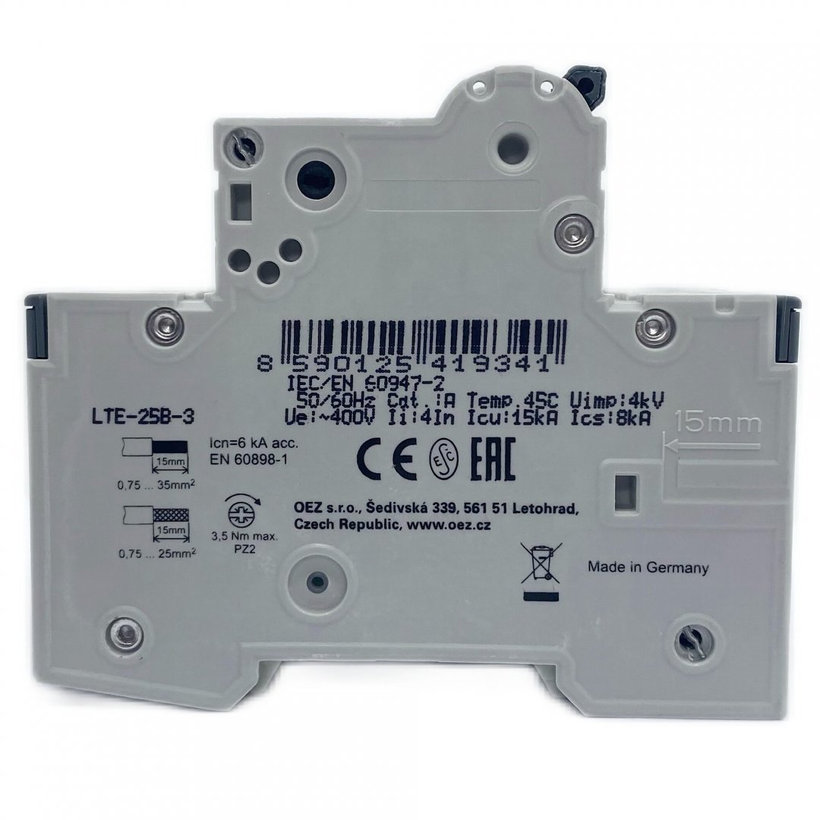 Jistič Minia LTE-25B-3