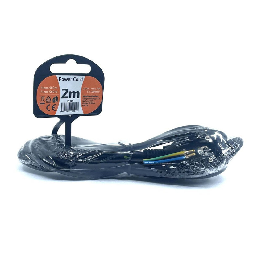 Flexo šňůra 2m 3x1 černá
