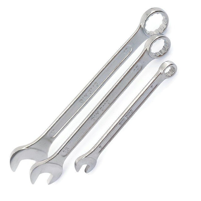 Klíče oko - vidlice, 9-dílná sada