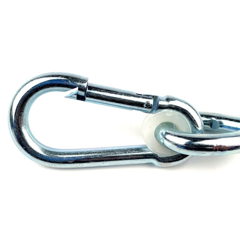 Hák houpačkový s karabinou Zn M12x230mm