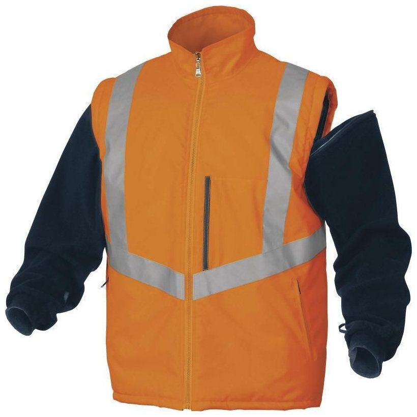 Reflexní bunda OPTIMUM2 oranžová XL