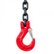 Řetězový závěs hák-hák tř 80 (1 m, 1120 kg, 6 mm)