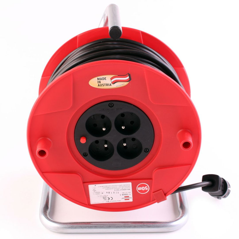 Prodlužovací kabel na bubnu 50m