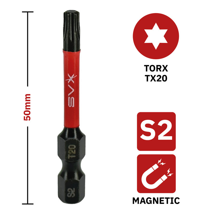 Bit magnetický TX20x50mm