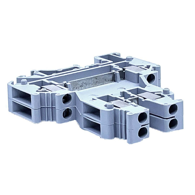 Dvojnásobná řadová svorka pro fázový (L) vodič 2,5mm²