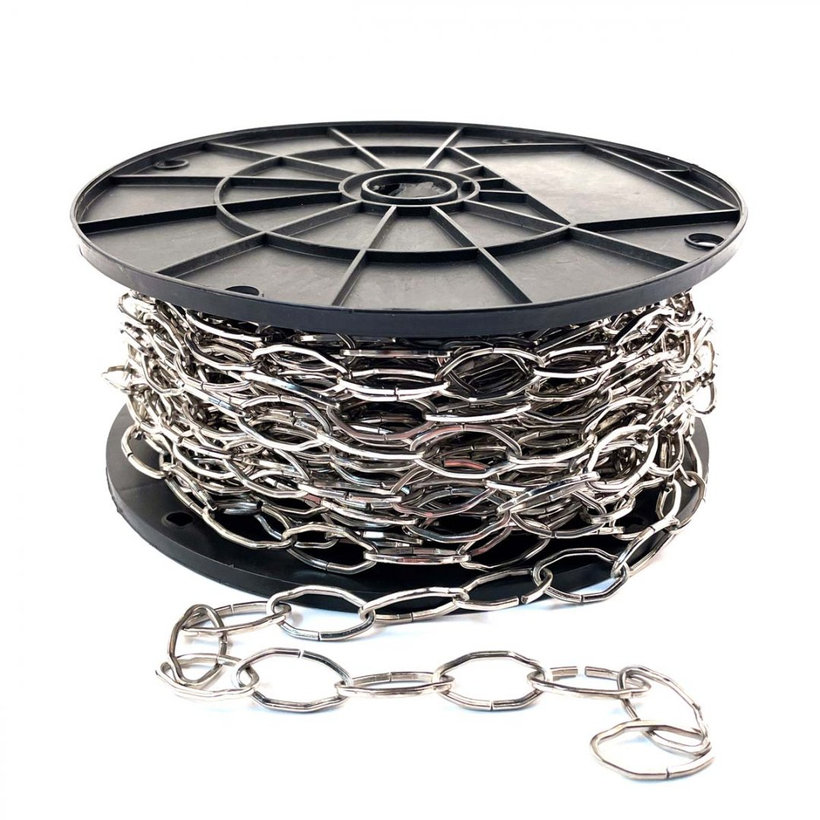 Řetěz ozdobný lustrový/poniklovaný 2,8mm