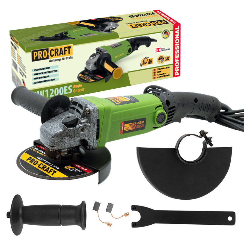 Bruska úhlová 125mm - PW1200ES