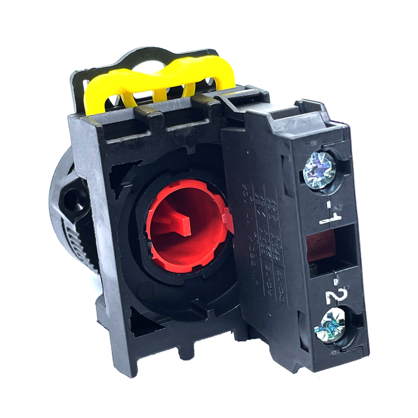 Klasické tlačítko červené