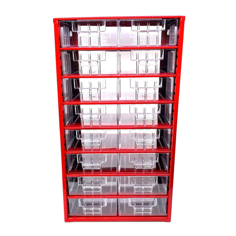 MARS Skříňka 16 S - červená 551x306x155mm