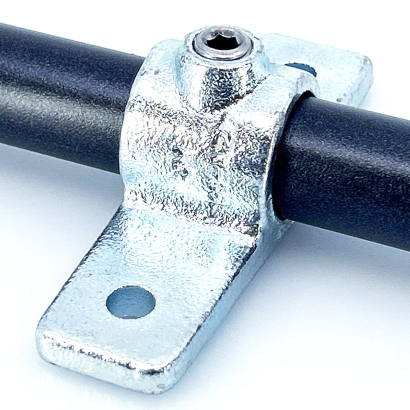 Konektor na zeď 27 mm - pozinkovaný