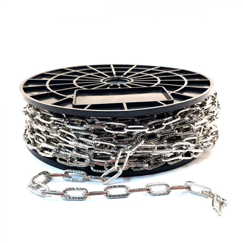 Řetěz ozdobný tepaný poniklovaný 2,8mm