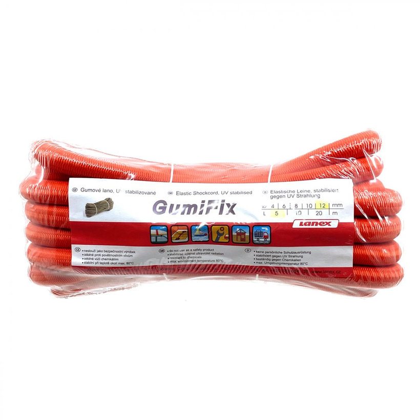 Gumolano s opletem 5m 12mm
