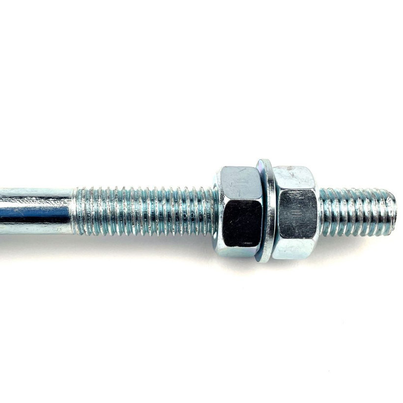 Hák houpačkový s karabinou pozinkovaný M12x350mm