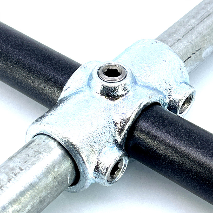 Spojovací článek ve tvaru X 27 mm - pozinkovaný