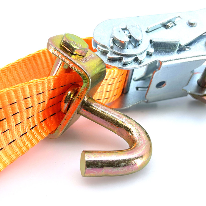 Gurtna na odtahovku s návlekem 4T - 3,5 m + 3 otočné háky