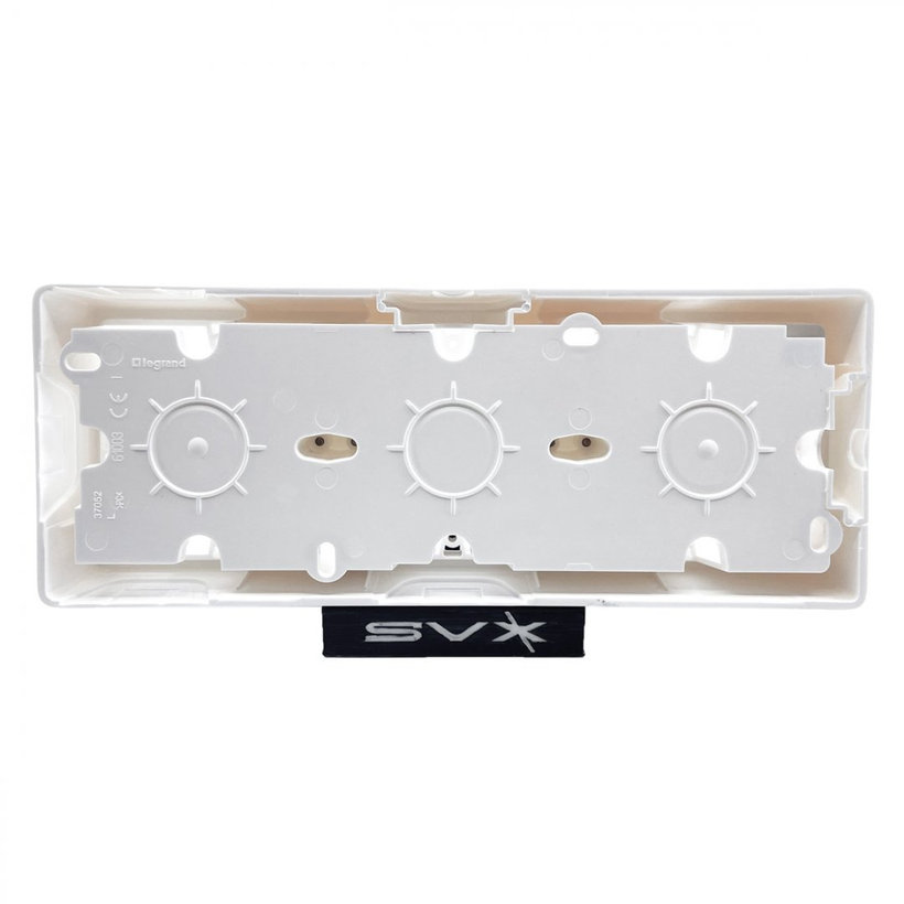 Valena 3 krabice na omítku bílá