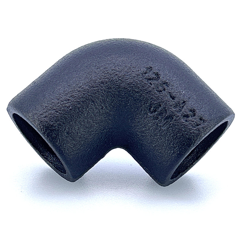 Spojovací článek ve tvaru L 27 mm - černý