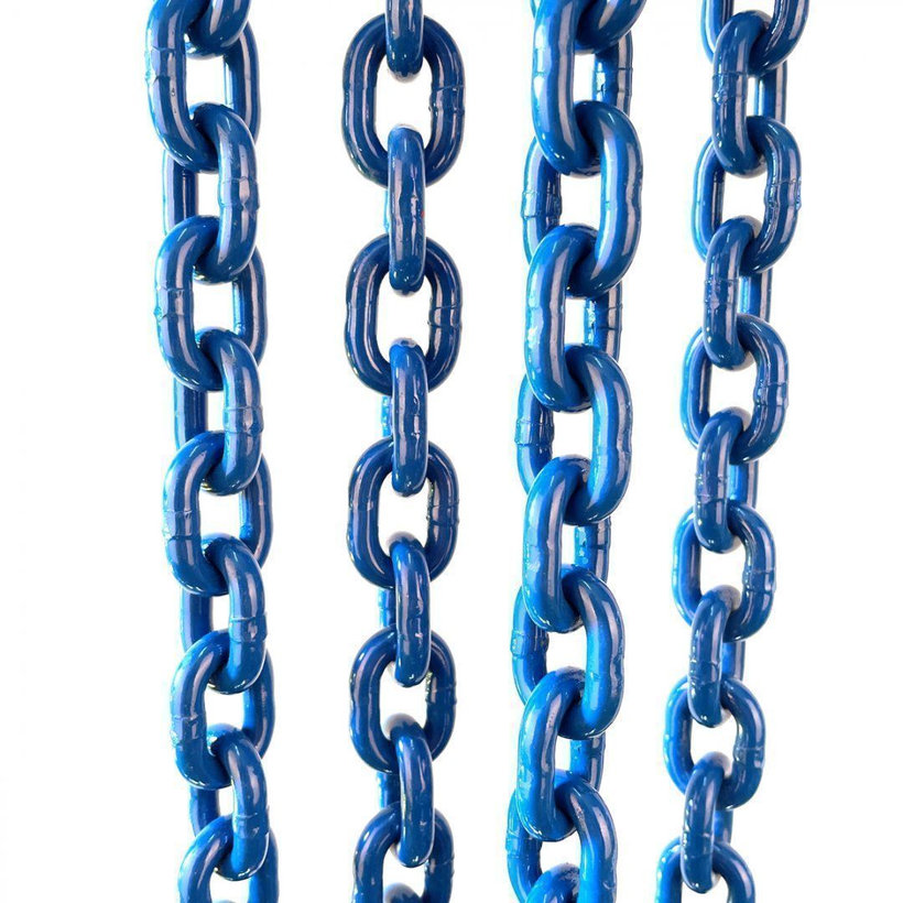 Řetězový závěs oko-4 háky tř 100 se zkracovačem (7 m, 8000/6000 kg, 10 mm)