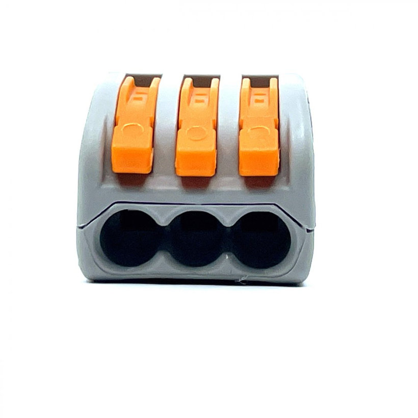 Spojovací svorka zaklapávací - 3 vodiče